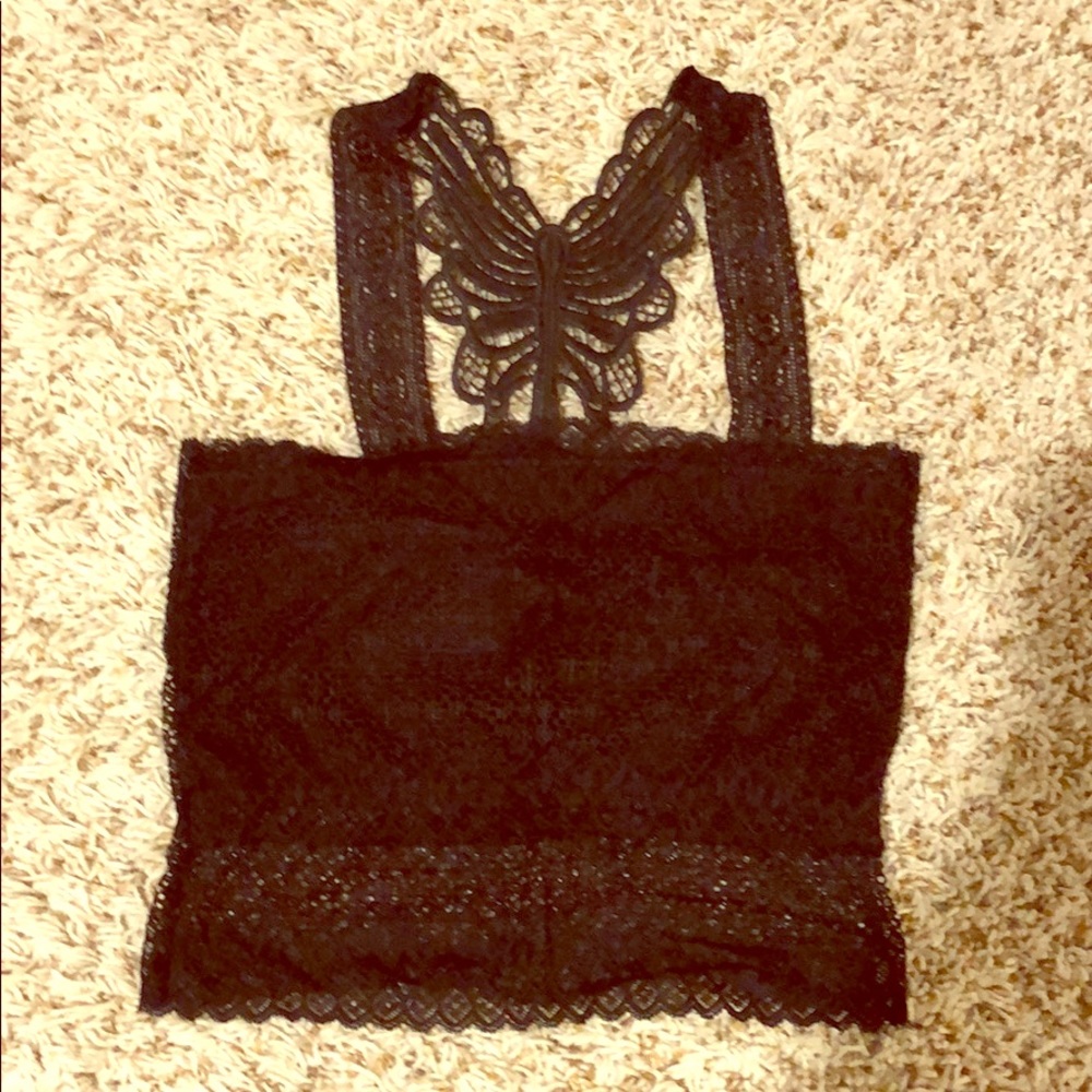 Black Tank Top w/ Lace